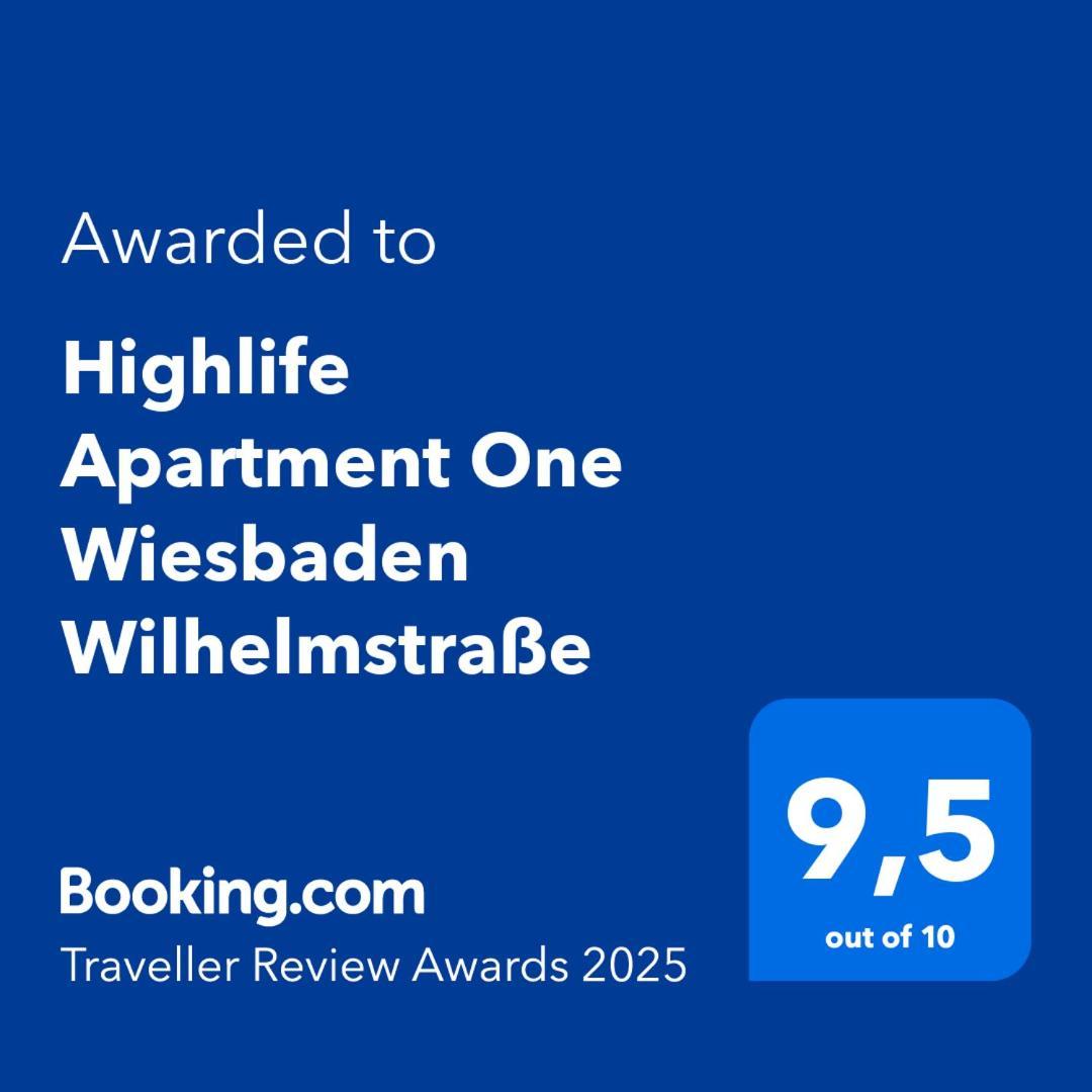 Highlife Apartment One Wiesbaden Wilhelmstrasse Exterior photo